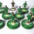 Subbuteo Andrew Table Soccer Panathinaikos 2008-2009 on WSB Professional bases